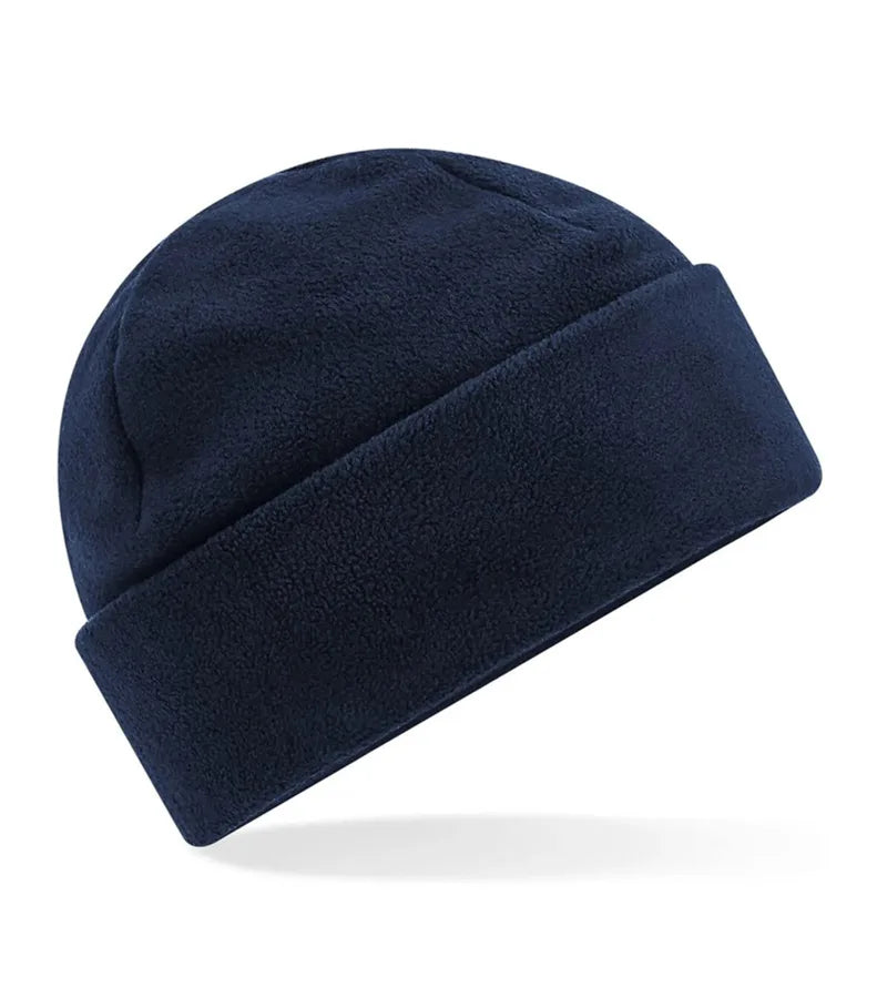 Recycled Fleece Cuffed Beanie FrenchNavy