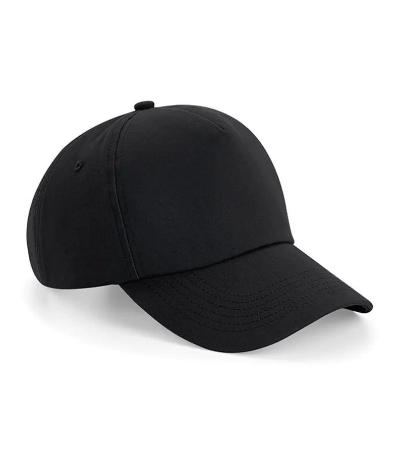 Authentic 5 Panel Cap Black