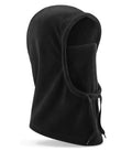 Recycled Fleece Hood Black