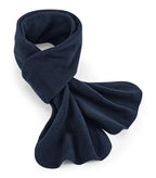 Recycled Fleece Scarf FrenchNavy