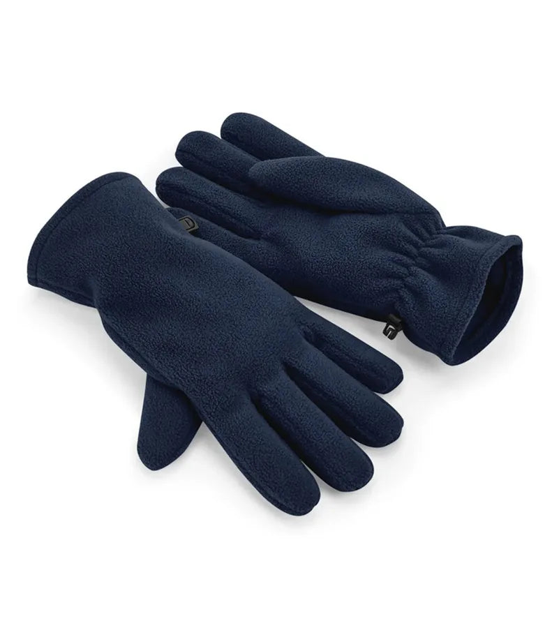 Recycled Fleece Gloves FrenchNavy