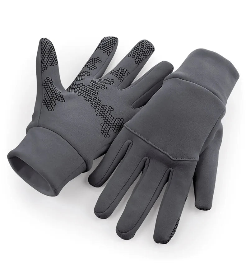 Softshell Sports Tech Gloves GraphiteGrey