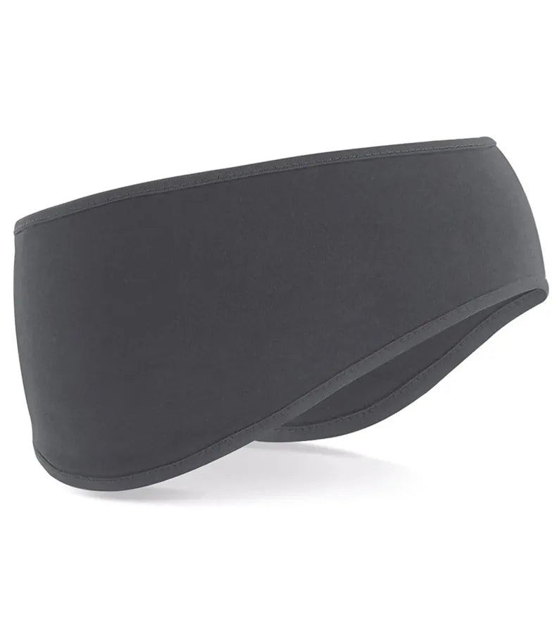 Softshell Sports Tech Headband GraphiteGrey