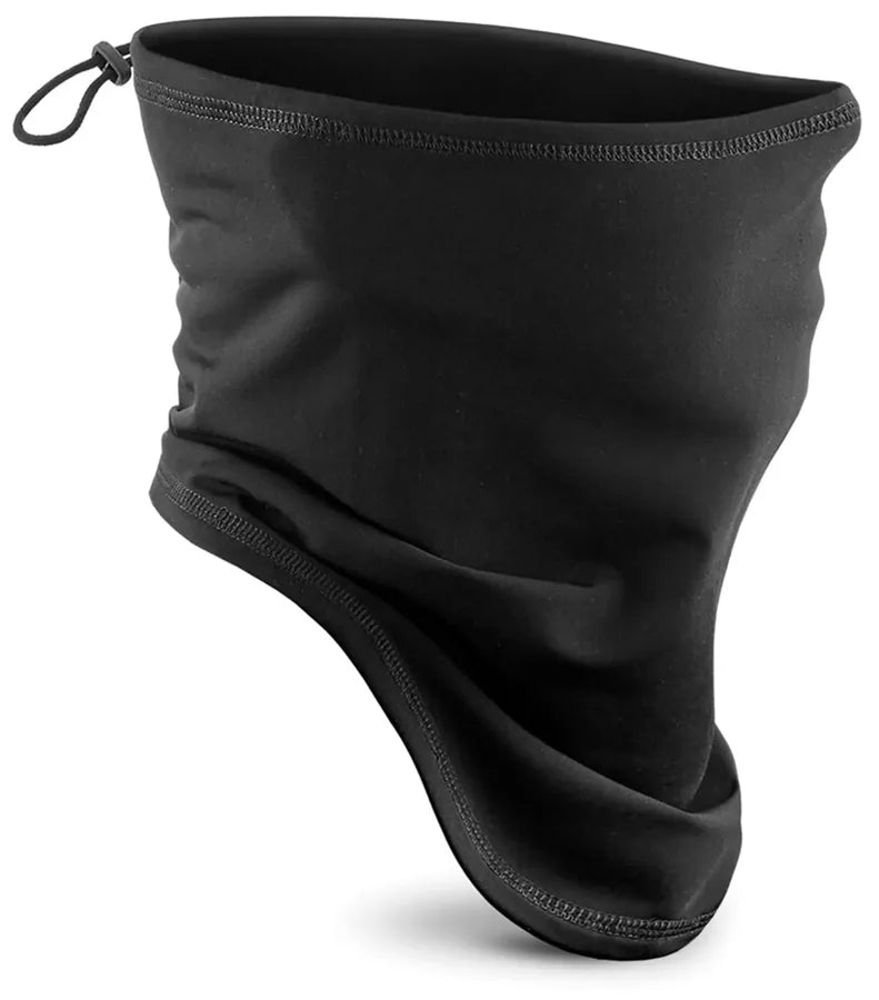 Junior Softshell Sports Tech Neck Warmer Black