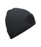 Circular Fashion Patch Beanie GraphiteGrey/Black