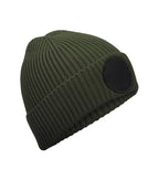 Circular Fashion Patch Beanie OliveGreen/Black