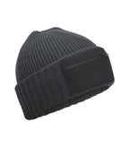 Zip Patch Beanie GraphiteGrey/Black