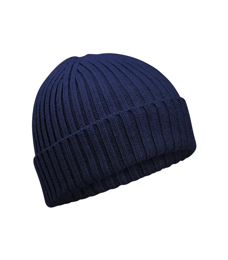 Organic Cotton Kids Beanie OxfordNavy