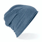 Jersey Beanie DenimBlue