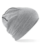 Hemsedal Cotton Beanie HeatherGrey/Black