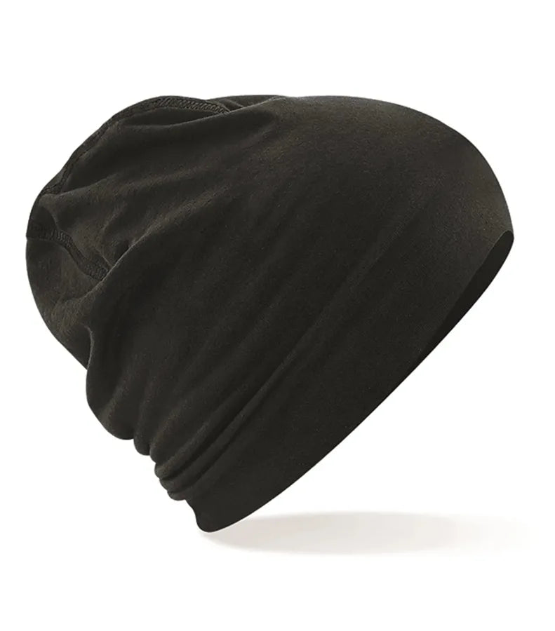 Hemsedal Cotton Beanie Black/Black