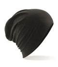 Hemsedal Cotton Slouch Beanie Black