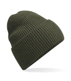Oversized Cuffed Beanie OliveGreen
