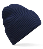 Oversized Cuffed Beanie OxfordNavy