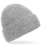 Cosy Ribbed Beanie GreyMarl