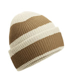 Colour Block Beanie VanillaBiscuit