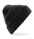 Reflective Beanie Black