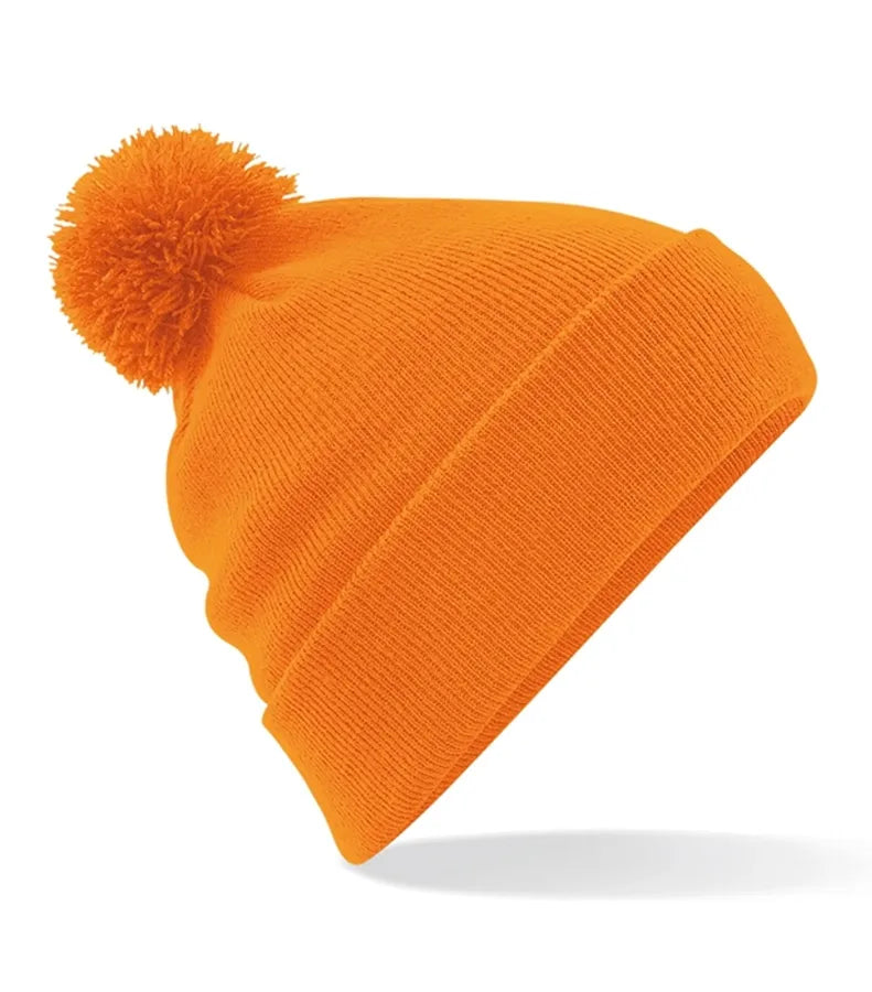 Original Pom Pom Beanie Orange