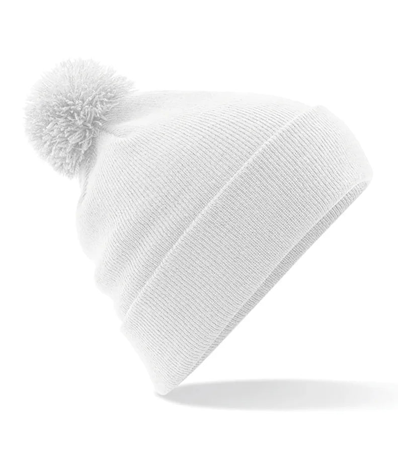 Original Pom Pom Beanie White