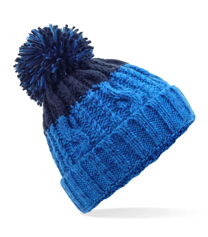Apres Beanie AzureBlue/OxfordNavy