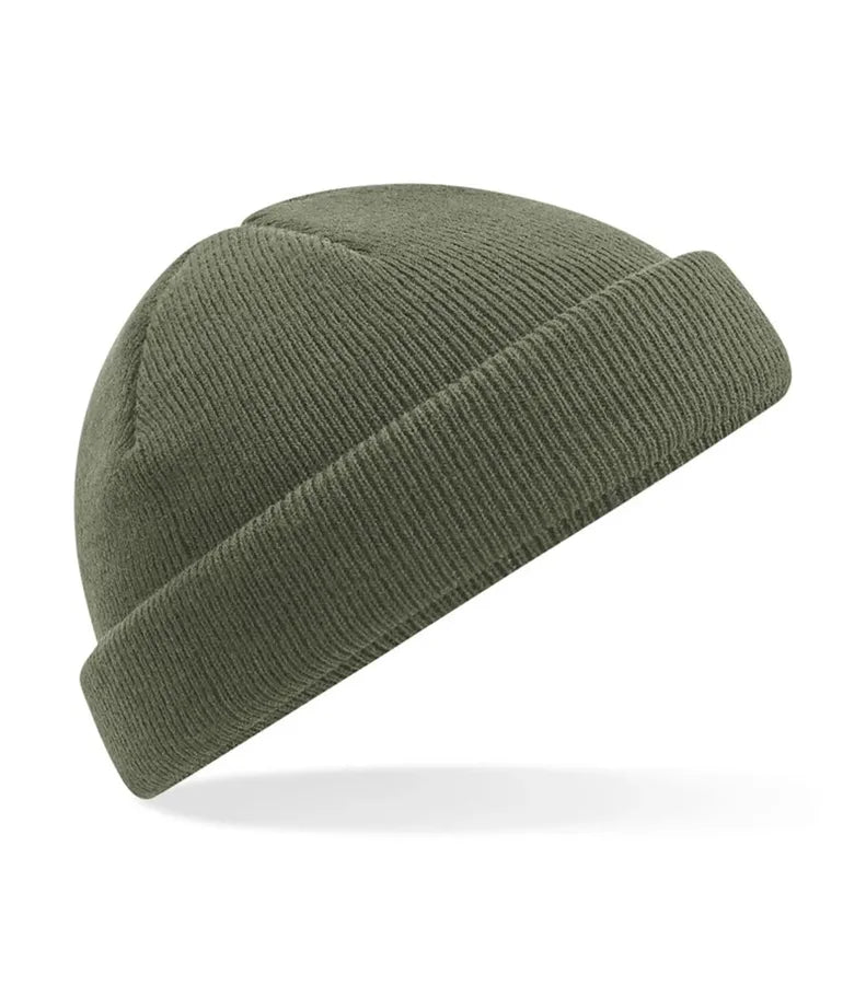 Recycled Mini Fisherman Beanie OliveGreen