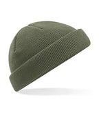 Recycled Mini Fisherman Beanie OliveGreen