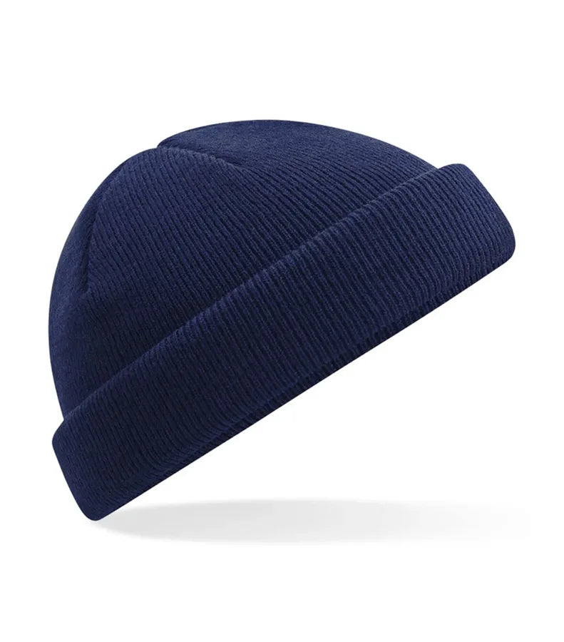 Recycled Mini Fisherman Beanie OxfordNavy