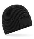 Fashion Patch Beanie Black