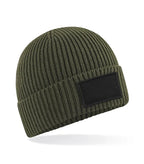 Fashion Patch Beanie MIlitaryGreen/Black
