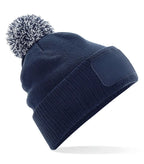 Snowstar® Patch Beanie FrenchNavy/LightGrey