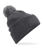 Snowstar® Patch Beanie GraphiteGrey/LightGrey