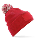 Snowstar® Patch Beanie ClassicRed/OffWhite