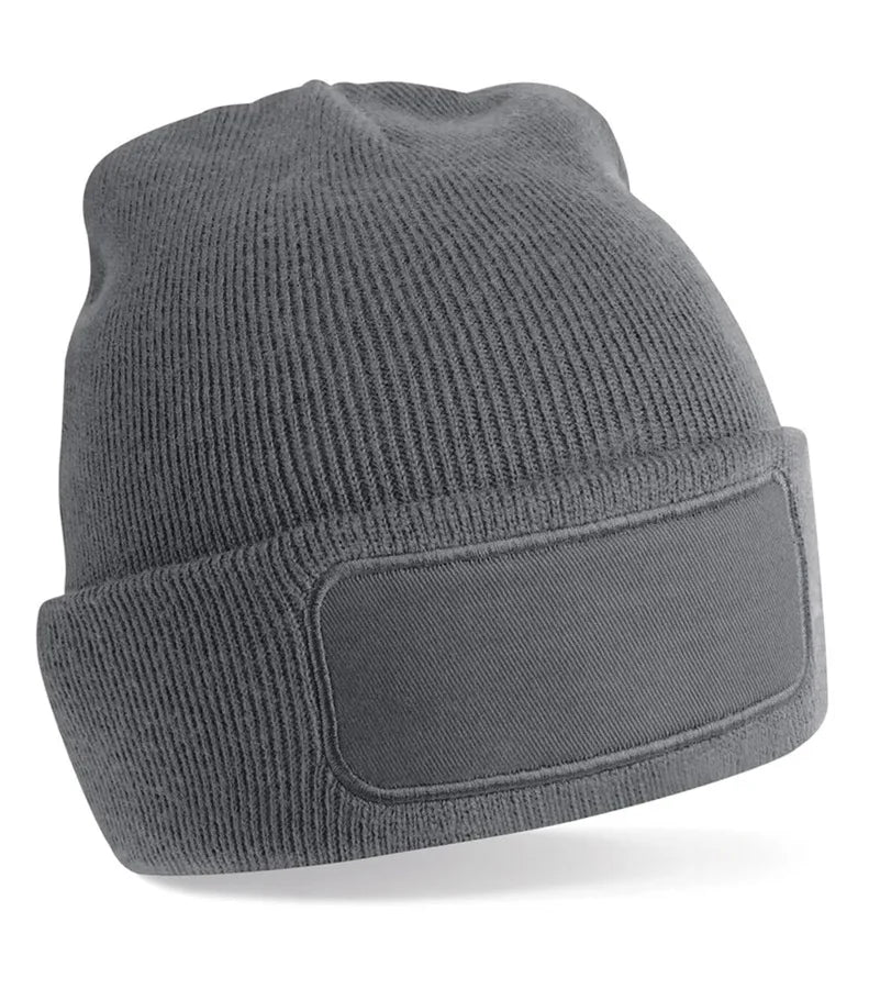 Recycled Original Patch Beanie GraphiteGrey