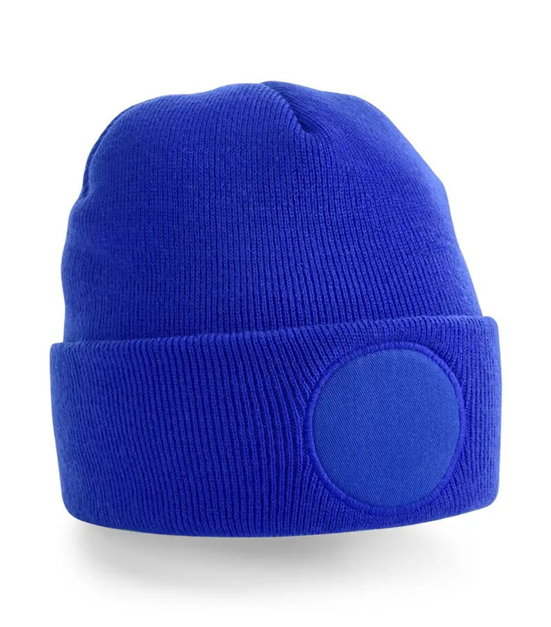 Circular Patch Beanie BrightRoyal