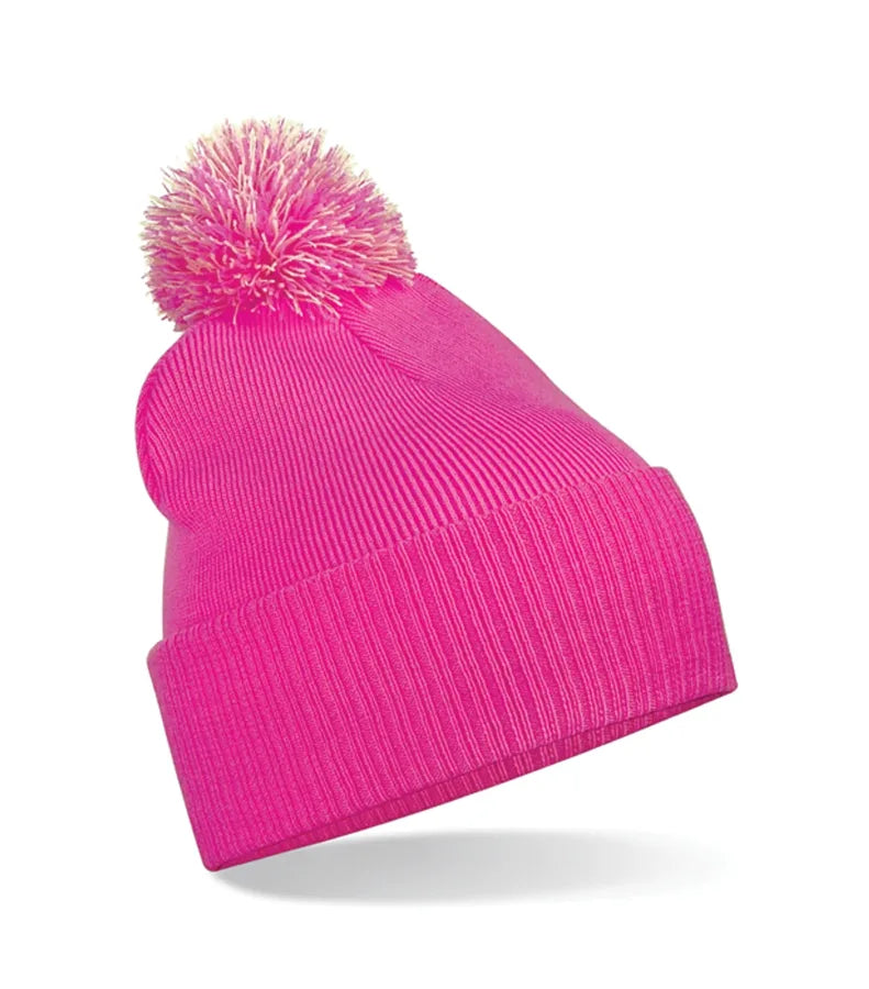 Junior Snowstar® Beanie Fuchsia/OffWhite