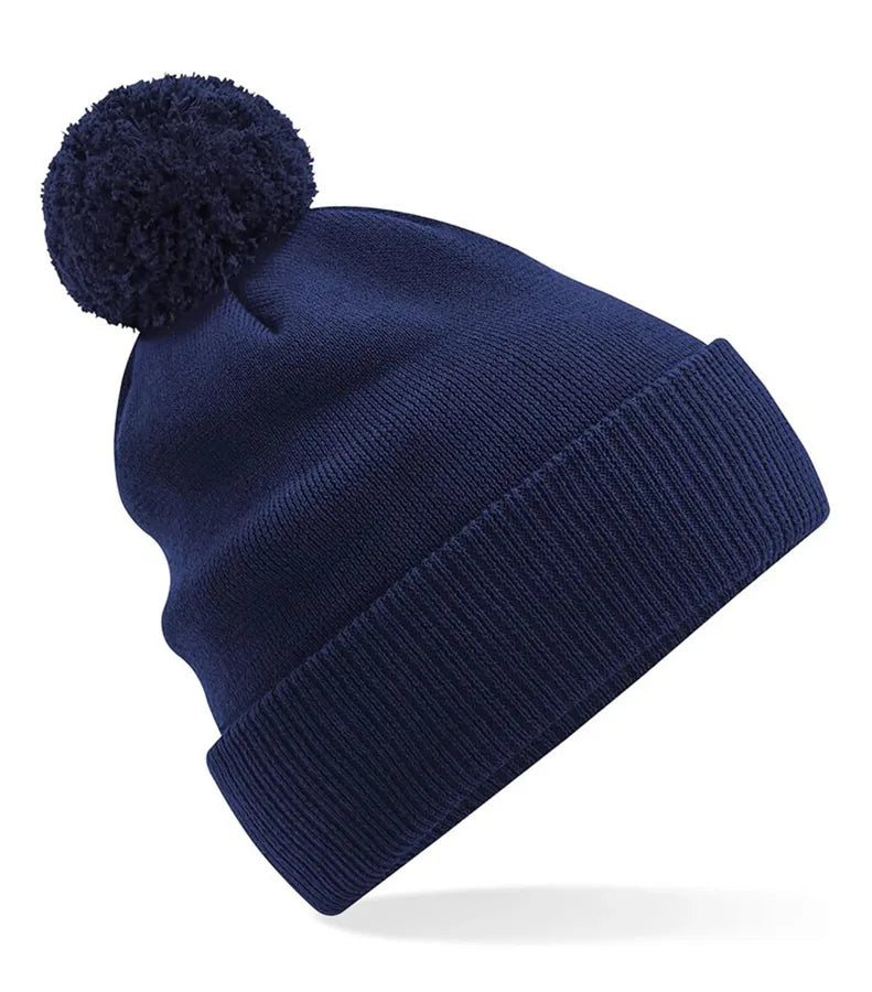 Organic Cotton Snowstar Beanie OxfordNavy