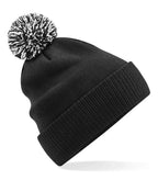 Recycled Snowstar Beanie Black/White