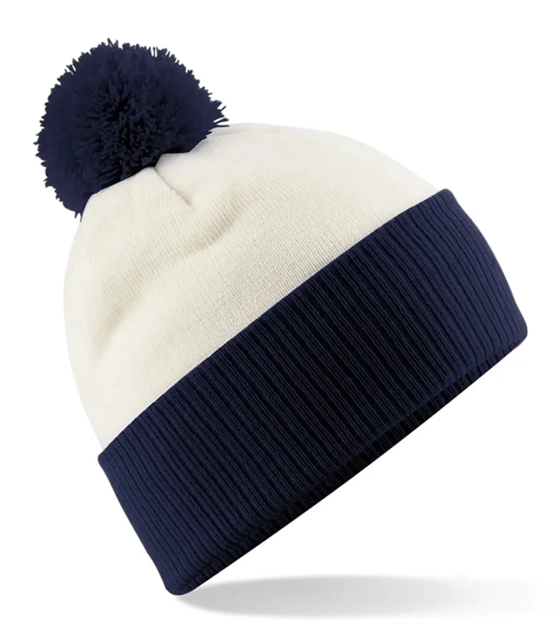 Snowstar® Two-Tone Beanie OffWhite/FrenchNavy