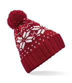 Fair Isle Snowstar® Beanie ClassicRed/White