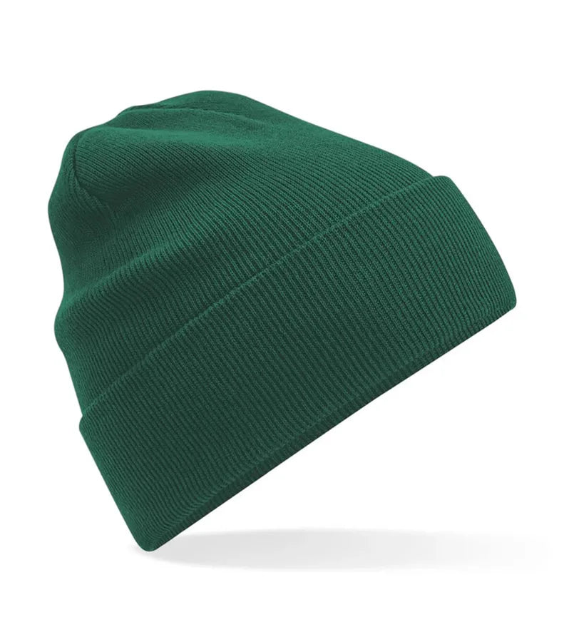 Organic Cotton Original Cuffed Beanie BottleGreen