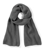 Metro Knitted Scarf SmokeGrey