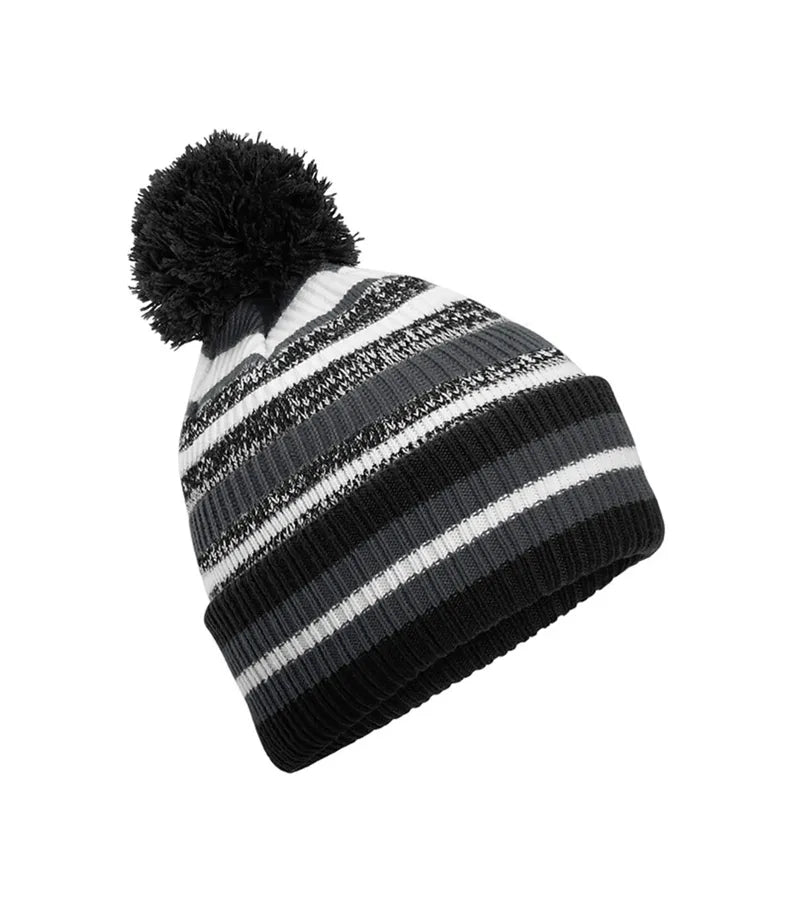 Multi-Sport Fan Beanie Black/GraphiteGrey/White