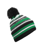 Multi-Sport Fan Beanie Black/KellyGreen/White
