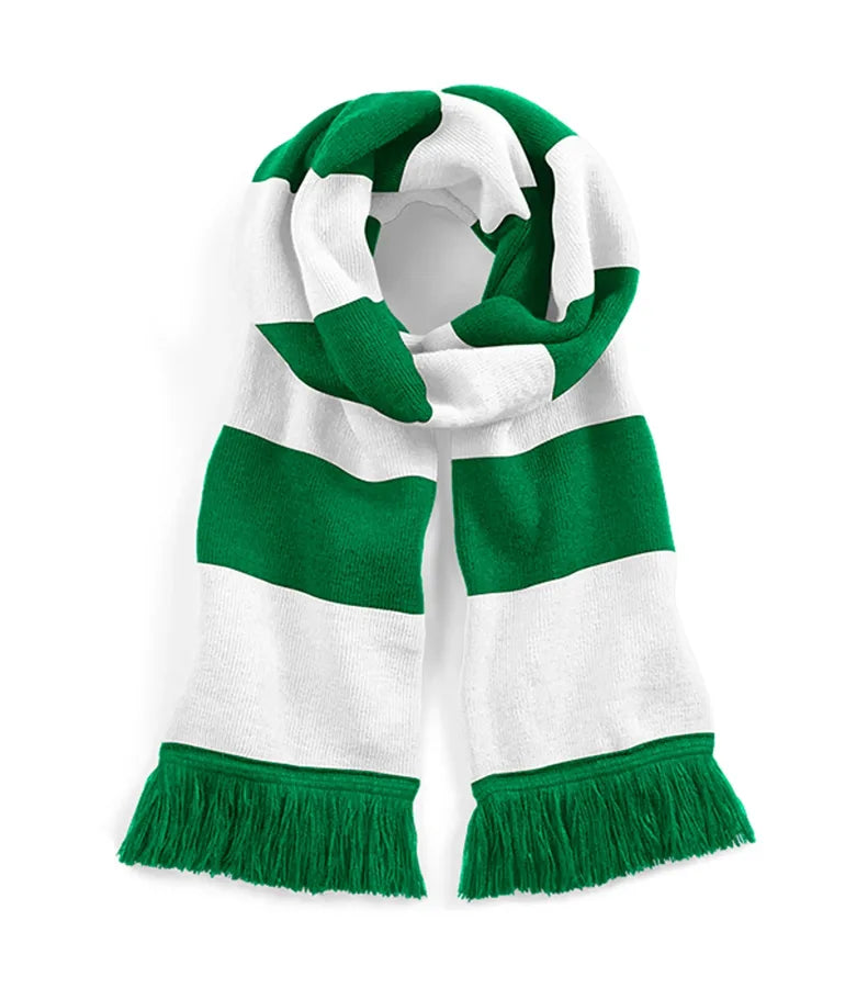 Stadium Scarf KellyGreen/White