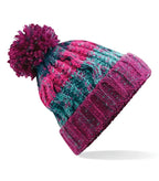 Corkscrew Pom Pom Beanie WinterBerries