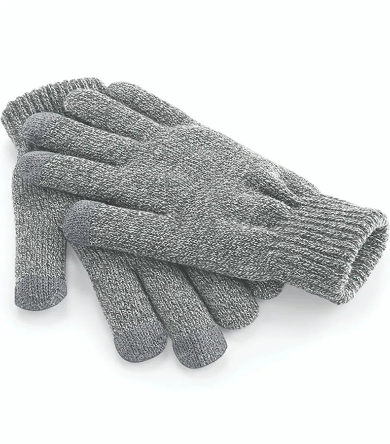 TouchScreen Smart Gloves HeatherGrey