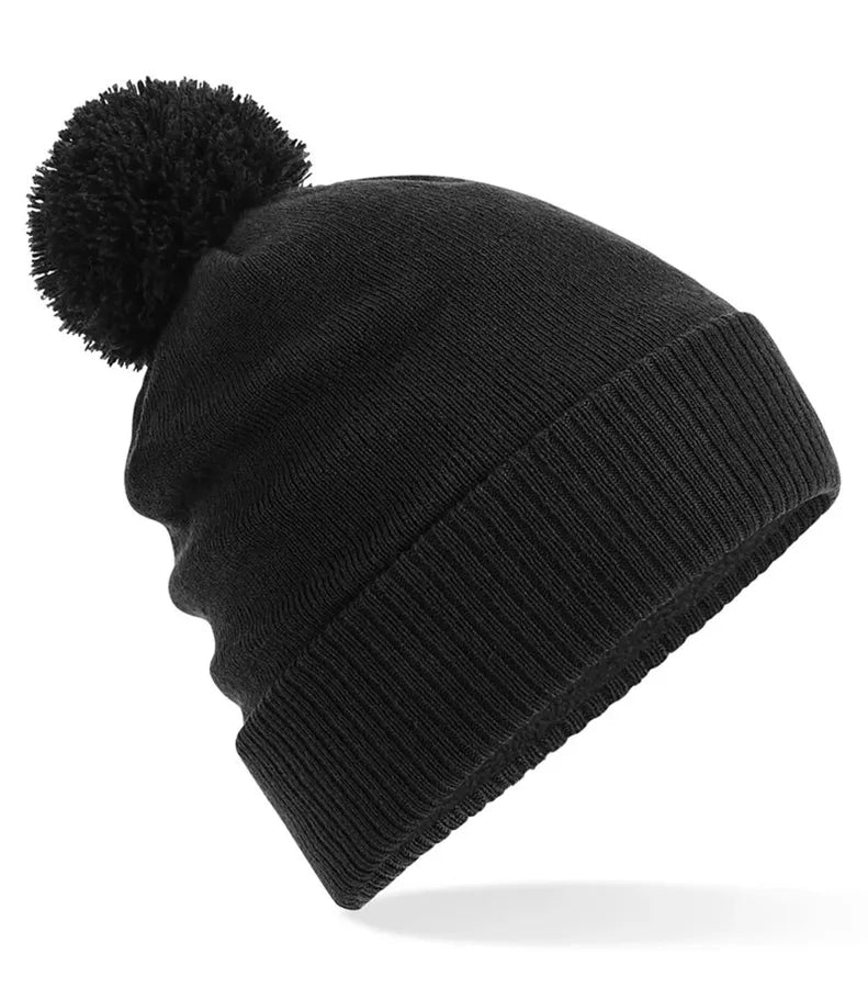 Water Repellent Thermal Snowstar Beanie Black