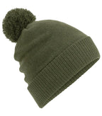 Water Repellent Thermal Snowstar Beanie OliveGreen