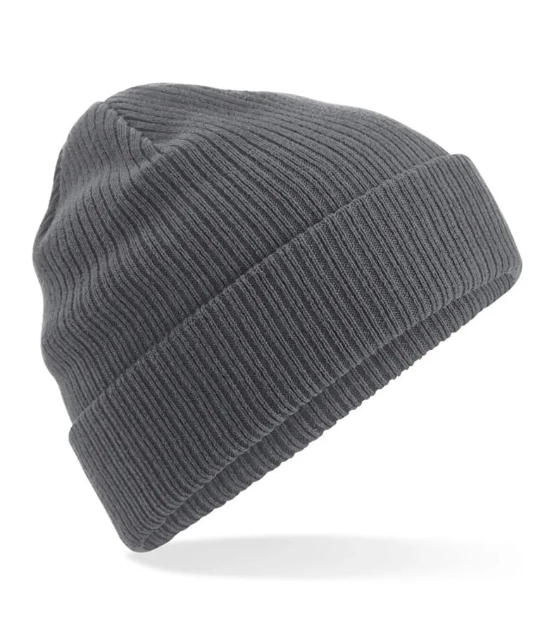 Organic Cotton Beanie GraphiteGrey