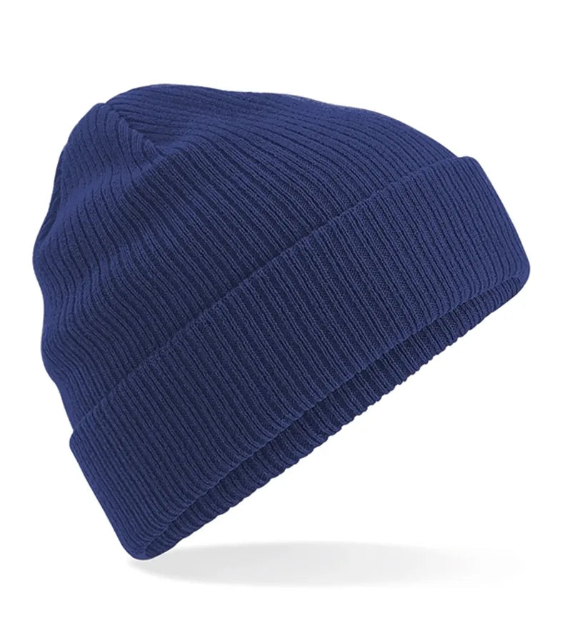 Organic Cotton Beanie OxfordNavy